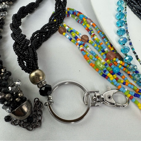 Massive Lot Bundle Multicolor Seedbead Beaded Necklace and Bracelet Collection - Picture 12 of 15